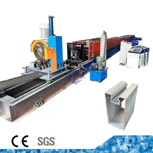 Aluminum Frame Insulated Glass Stick System Curtain Wall Frames Roll Forming Machine