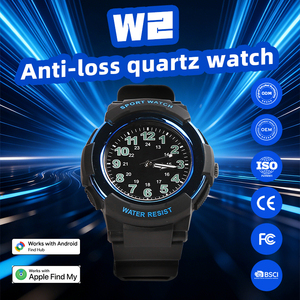 Reloj Infantil de Cuarzo 2026, Gran Venta, con Rastreador Antipérdida, Compatible con Find <span class=keywords><strong>My</strong></span> y Google Find Hub, Resistente al Agua 30M, Reloj Deportivo - Product Image 1