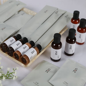 Бесплатный образец, низкий минимальный заказ, экологически чистый, индивидуальный, для спа, гостиниц, номеров, туалетные принадлежности, Набор принадлежностей, упаковка - Product Image 3