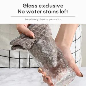 30*30 CM Customized Multi-purpose Washing Towels Lint Remover Wipes Glass Kitchen Cleaning Tool Microfiber Cleaning Cloths