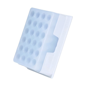 Boîte isotherme en plastique PCR à 96 trous pour basse température (-21°C) avec indication automatique de la température pour support de tubes PCR de 0,2 ml et 0,5 ml - Product Image 2