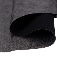 Cuir délavé délavé double couleur effet rétro sac tissu cuir synthétique meubles canapé tissu