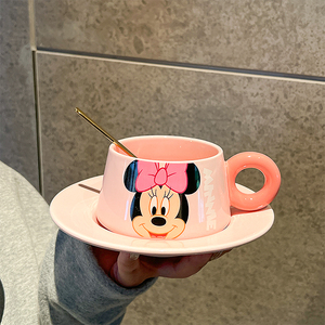 Tazas de Café de Cerámica con Cuchara, Diseño Moderno para Fiestas - Product Image 2