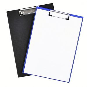 Porte-documents pliable A4 X128 en PVC double face avec poche, adapté pour l'école, l'hôpital, le bureau - Product Image 2