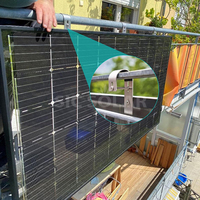 Crochets de fixation photovoltaïques pour balcon, support de montage de panneaux solaires, crochet solaire métallique pour balcon, support de fixation pour balcon