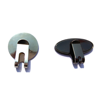 Clip para Gorra de Golf con Marcador de Pelota de Golf Estándar, Aleación Magnética Resistente, Metal Duradero, Esmalte Suave, Color Plateado, Cobre, Colorido