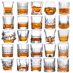 Old Fashioned 9oz Square Clear Rock Vasos de whisky Base pesada Transparente Old Fashioned Whisky Glass para licor <span class=keywords><strong>Tequila</strong></span> Vodka - Product Image 4