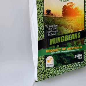 25kg 50kg BOPP laminado con fuelle lateral bolsas de plástico Frijol mungo bolsas - Product Image 2