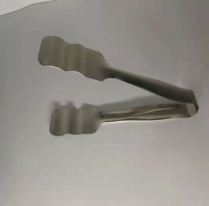 Pince à steak multifonctionnelle DFT45 en acier inoxydable de 12 pouces pour buffet de jambon et barbecue - Product Image 4