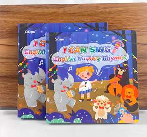 15 <span class=keywords><strong>comptines</strong></span> d'illumination anglaise pour bébé Livres audio pour l'éducation de la petite enfance Type de produit Livres d'apprentissage précoce - Product Image 2