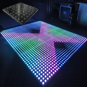 Événement Disco <span class=keywords><strong>DJ</strong></span> boîte de nuit numérique magnétique Pixel lumière LED piste de danse fournitures de fête colorées - Product Image 1