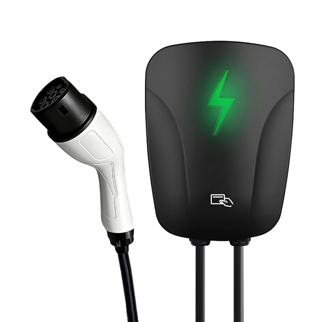Anti-Condensation Conformal Coated Splash-Guard Smart TPU Wall Charging Ev Electric Car Charger Station Ev Charger 11 kw
