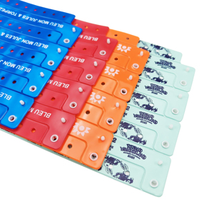 Dây đeo cổ tay tiếp thị mộ<span class=keywords><strong>t</strong></span> lần chống giả cho các chương trình khuyến mãi lễ hội mua sắm với phiếu giảm giá mã QR - Product Image 2