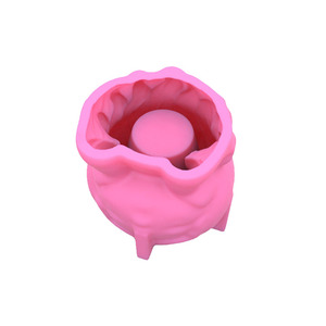 YS béton tête humaine fille visage Vase ciment Silicone planteur Pot moule bougeoir chandelier pot de fleurs faisant artisanat moule - Product Image 6