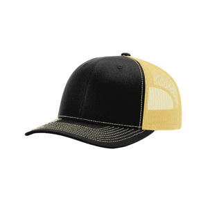 OEM/ODM Vintage Color a juego 6 paneles ligero ala curvada gorra de camionero con malla transpirable espalda ajustable adultos tamaño para el Deporte - Product Image 1