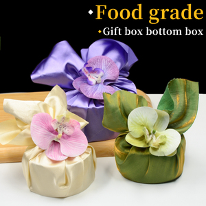 Confezione regalo in plastica trasparente personalizzata riciclabile con coperchio per cosmetici per pane e confezioni riutilizzabili - Product Image 2