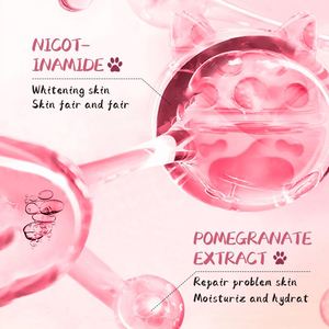 SADOER prix de gros soins de la peau feuille faciale masque plante naturelle fruits niacinamide grenade blanchissant feuille hydratante - Product Image 4