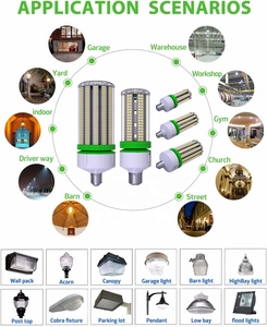 JESLED 100W Led Corn Cob Bombilla E39 Gran Mogul Base bombilla LED (250-400W MH/<span class=keywords><strong>HPS</strong></span> Reemplazar) Iluminación Interior Exterior para Garaje - Product Image 5