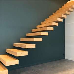 Современная консольная Прямая лестница из нержавеющей стали - Product Image 6