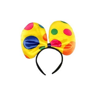 Diadema de payaso YiWu para hombre y mujer, diadema con lazo, accesorio para fiesta, Halloween y <span class=keywords><strong>Carnaval</strong></span>, <span class=keywords><strong>2023</strong></span> - Product Image 2