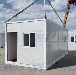 Casas Contenedor Plegables Prefabricadas de 20-40 pies, Oficina Modular y Casa de 3 Dormitorios para Uso como Almacén en Venta - Product Image 2