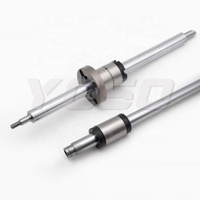 Eje de Movimiento Lineal Compacto SLT020 con Ranura Cilíndrica de 20 mm para Automatización en Espacios Reducidos