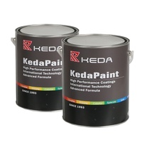 Peinture acrylique Keda haute performance 2K, couche de finition, couleurs métalliques, réparation de carrosserie automobile, peinture de rénovation automobile