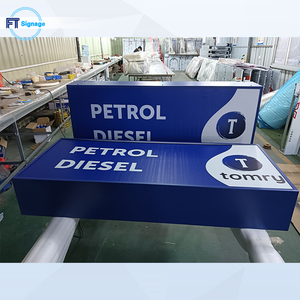 Insegna Digitale Impermeabile per Prezzi Carburante, Display <span class=keywords><strong>LED</strong></span> a 7 Segmenti per Esterni, Tabellone Prezzi - Product Image 3