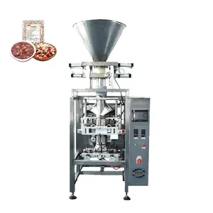 Automatic Big Pouch Back Seal Plastic Bag Food Industries Grain Coffee Filling 1000g Pouch Bag Packaging Machine