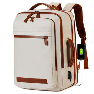 Mochila Expandible para Portátil, de Gran Capacidad, Informal, para Viajes de Negocios, Escuela, con Carga USB, Libre de Control - Product Image 5