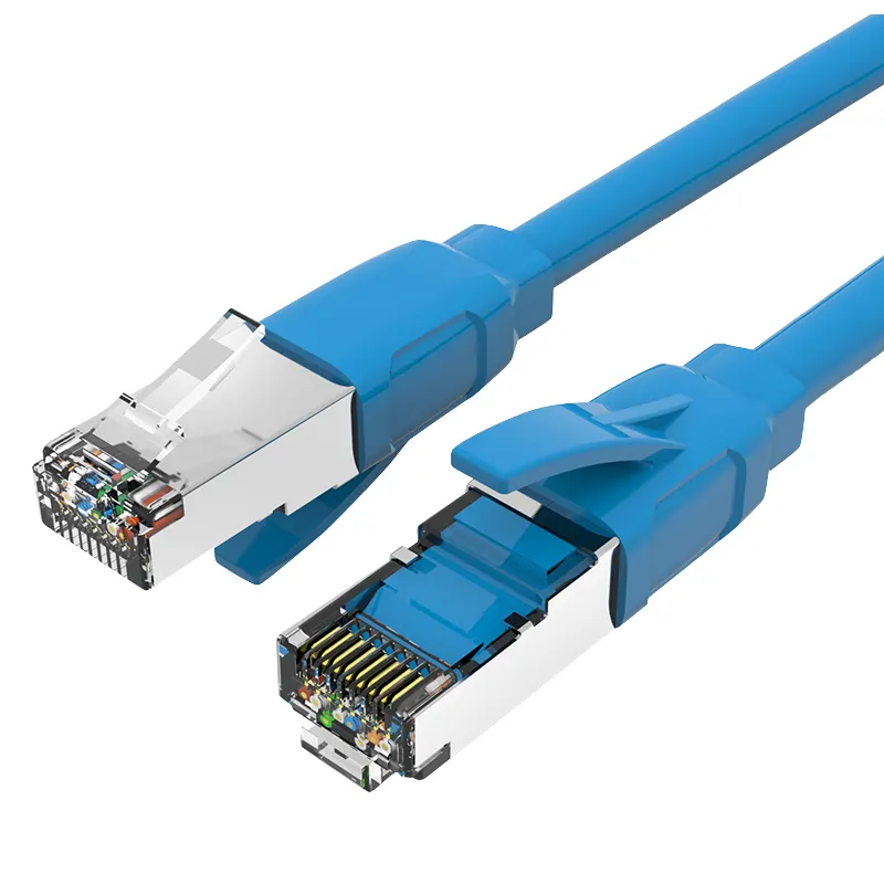 슈퍼 슬림 이더넷 Sftp Cat5e Cat6 Cat6a 네트워크 패치 리드 RJ45 케이블 Stp 0.5m 1m 2m 3m 5m 패치 코드/패치 케이블 가격