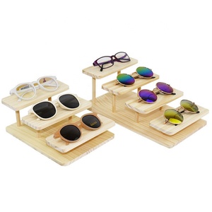 Expositor de Gafas de Madera Maciza, Estante de Almacenamiento para Gafas y Lentes de Sol - Product Image 4