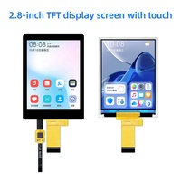 QTSS 2,8 Zoll IPS Full Angle TFT LCD Display Modul 240x320 ST7789P3 Treiber-IC Mit/Ohne Touchpanel 300cd/m² Helligkeit