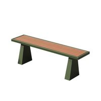 Tables décontractées en bois en plastique anti-corrosion commerciales meubles d'extérieur pour intérieur extérieur pour cour marché de nuit Barbecue