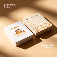 Jeu de cartes éducatif personnalisé avec impression de dessins animés, jeu de mémoire pour enfants, cadeaux d'apprentissage