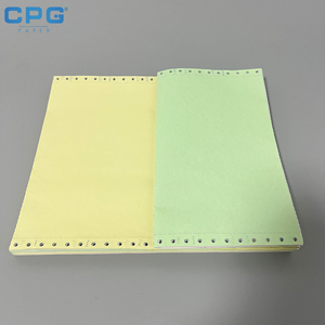 Rollo de Papel NCR de 2 Capas de Primera Calidad, 48 g/m², Papel NCR Autocopiativo, Rollo Continuo para Impresora, para Recibos y Facturas - Product Image 1