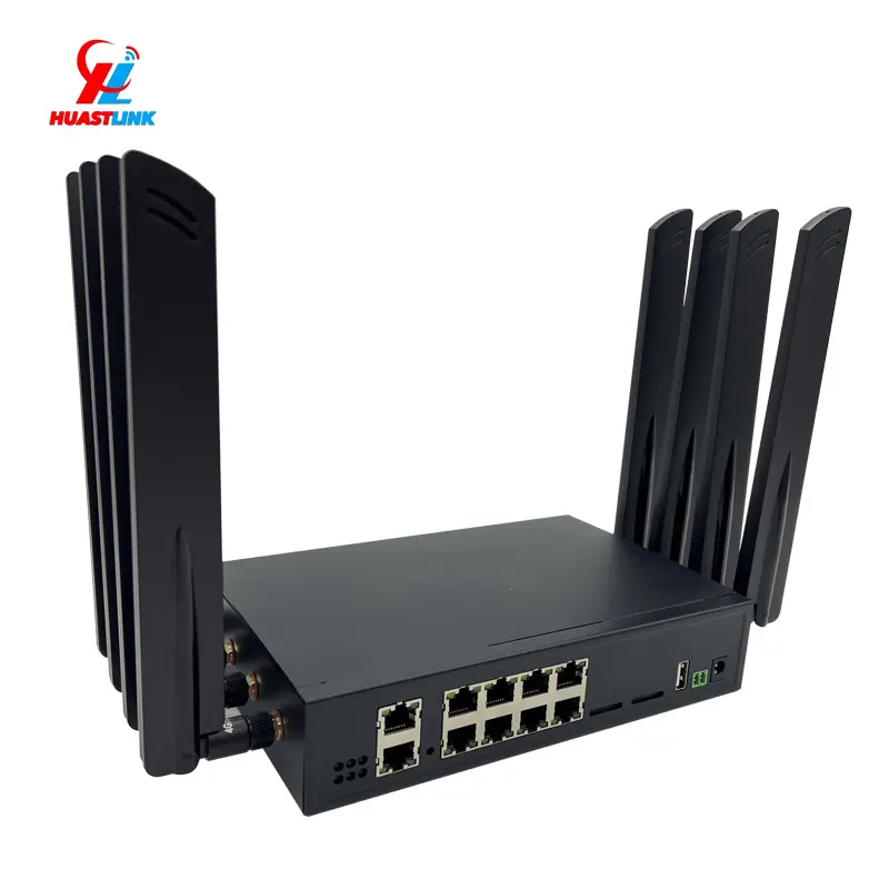 2024 новых продуктов HC-G80 5G модем сотовый маршрутизатор 8 гигабитных портов LAN Wifi 6 AX3000 5G 4G маршрутизатор с двумя слотом для Sim-карт