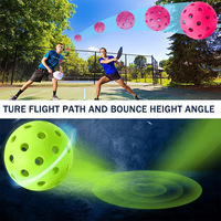 Pickleball Durable USAPA Approuvé 40 Trous Rotation Extérieure 2025 Shine Fast 40 Pickle Ball Balles de Pickleball Professionnelles Sans Soudure