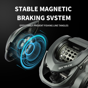 Rtblue <span class=keywords><strong>Ultra</strong></span> <span class=keywords><strong>Light</strong></span> Radio 7:1 Moulinets de pêche 6 + 1 Moulinets de coulée Baitcasting - Product Image 6