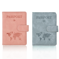 Portefeuille et porte-passeport anti-RFID pour documents de voyage, cartes de crédit et cartes d'identité