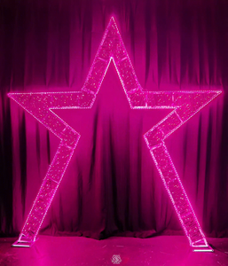Arche lumineuse étoile de Noël avec éclairage LED pour décorations de fêtes en extérieur - Product Image 1