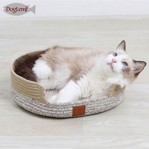 Tapis de repos pour chat en coton durable, style nordique moderne, pour le nettoyage des griffes, matelas pour animaux de compagnie - Product Image 4