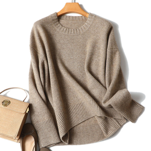 2022 nuove donne autunno <span class=keywords><strong>basic</strong></span> cashmere girocollo pullover maglione <span class=keywords><strong>donna</strong></span> 100% cashmere maglione - Product Image 1