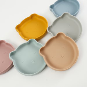 <span class=keywords><strong>Assiette</strong></span> d'alimentation pour bébé en silicone, assiettes à dîner, vaisselle pour tout-petits, RTS Hippo Plato, qualité alimentaire, anti-chute, sac en PE - Product Image 2