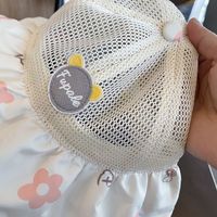 Sombrero de Sol para Bebés, Venta al por Mayor de Fábrica, Transpirable, de Malla, con Ala Ancha, para Viajes al Aire Libre, Protección Solar, Cómodo, Gorra de Sombra para Niños