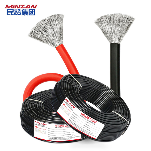 MINZAN High Temp Silicone Sheath Electric Cable 8 10 12 14 16 AWG American Standard Electrical Silicone Cable Soft Silicone Wire