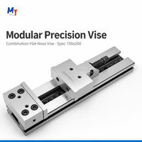 Étau de fraisage combiné de précision MT GT150 pour centre d'usinage CNC, étau de banc de 6 pouces pour fraiseuse