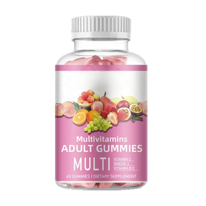 Caramelle Gommose Vitaminiche a Marchio Privato, Omega 3, B12, Multivitaminico per Uomini e Donne, Multivitamine USA per Adulti - Product Image 3