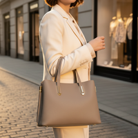 Sacs à main en cuir véritable gris éléphant de qualité supérieure, sacs de créateurs pour femmes, sacs à main en cuir de vachette pleine fleur haut de gamme, sacs à bandoulière pour femmes, OEM ODM