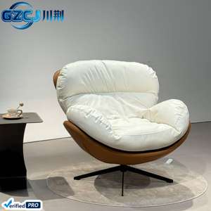 Sillón Giratorio para Sala de Estar u Oficina, Silla de Aviación Vintage, Sillón Reclinable Giratorio de Estilo Retro - Product Image 6